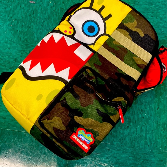 This is a SpongeBob spray ground